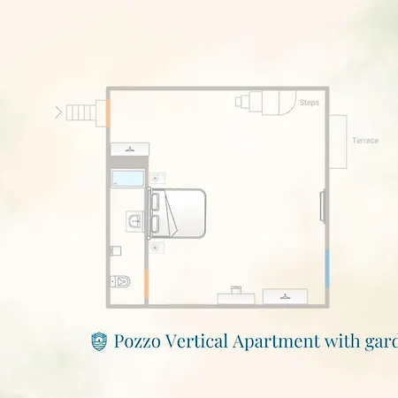 Daire Pozzo Vertical With Garden And Parking By Rent